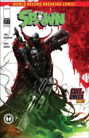Spawn issue 311 Francesco Mattina Cover