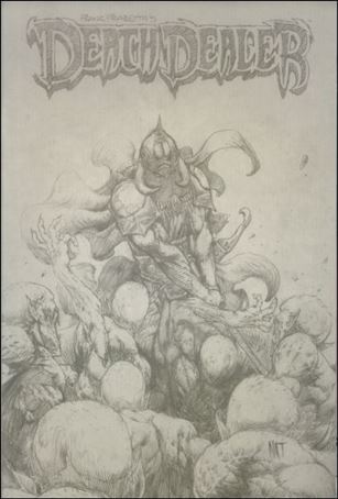Frank Frazetta's Death Dealer (2007) issue 4-C Nat Jones 1:25 Sketch Cover