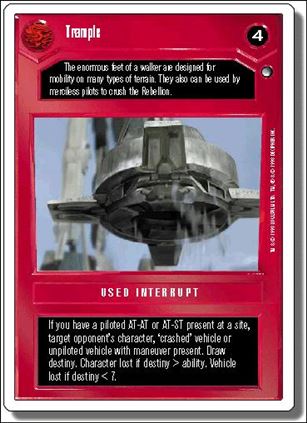 Star Wars: Hoth Revised (Base Set) card 54 Trample