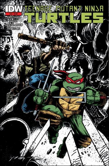 Teenage Mutant Ninja Turtles (2011) issue 22-H Kevin Eastman Cover (2nd Printing) 1/2000