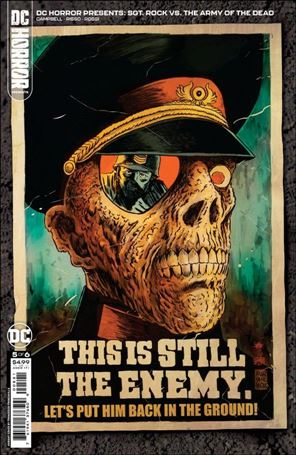 DC Horror Presents: Sgt. Rock vs. The Army of the Dead issue 5-B Francesco Francavilla Cardstock Cover