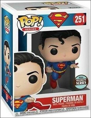 POP! Heroes figure 251 Superman (Flying) Funko Specialty Series