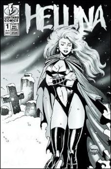 Hellina: Christmas in Hell issue 1-D Paul Abrams Platinum Cover
