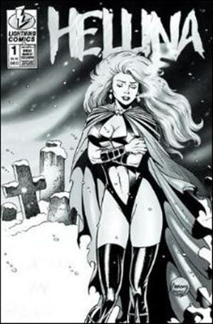 Hellina: Christmas in Hell issue 1-D Paul Abrams Platinum Cover