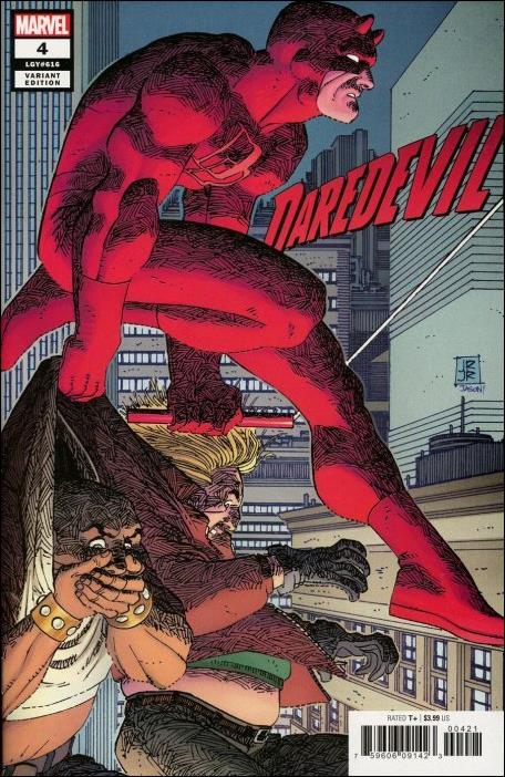 Daredevil (2019) issue 4-B John Romita Jr. 1:50 Hidden Gem Cover