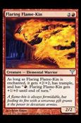 Magic the Gathering: Dissension (Base Set) card 62 Flaring Flame-Kin