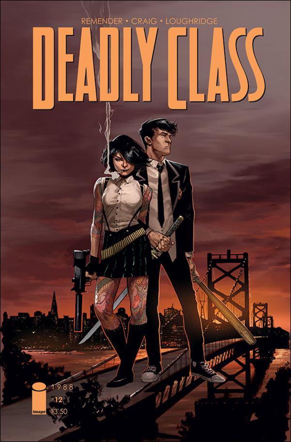 Deadly Class issue 12-B Jerome Opena Cover