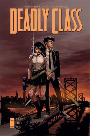 Deadly Class issue 12-B Jerome Opena Cover