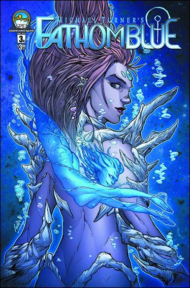 Michael Turner's Fathom Blue issue 3 Claudio Avella Cover