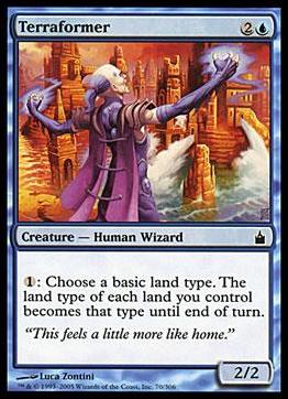 Magic the Gathering: Ravnica (Base Set)  card 70 Terraformer
