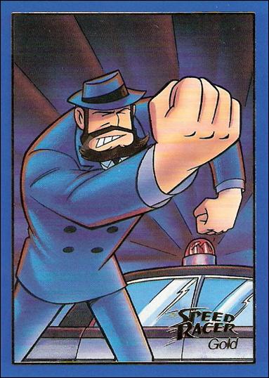 Speed Racer (Gold Foil Subset) card 42 Inspector Detector