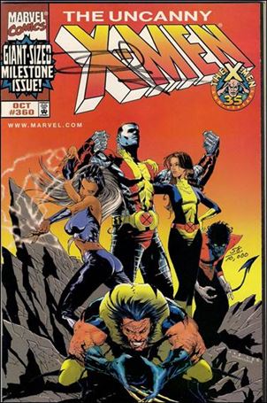 Uncanny X-Men (1981) issue 360-D Dynamic Forces Cover (Signed by Jae Lee) 1/10000