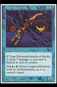 Magic the Gathering: 5th Edition (Base Set) card 129 Time Elemental
