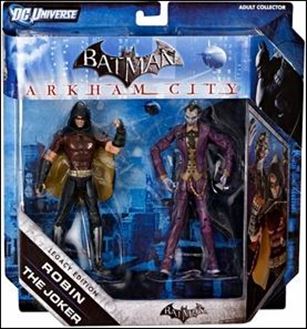 DC Universe: Batman Legacy (2-Packs) figure 4 Robin and The Joker (Arkham City)