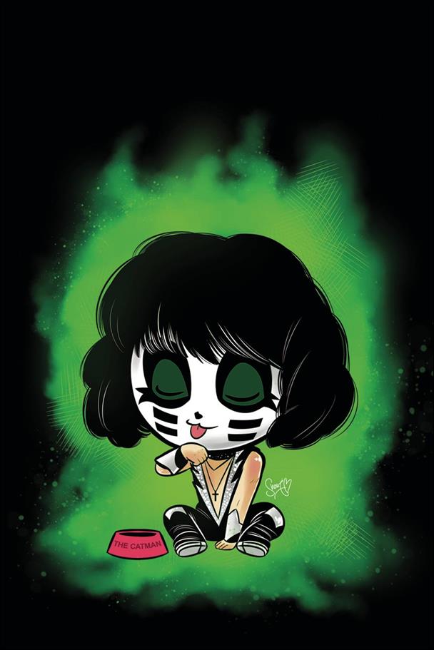 Kiss (2016) issue 4-E  Shouri "Catman" Emoji 1:15 Virgin Cover