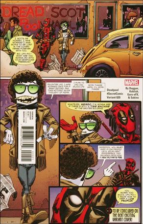 Deadpool (2016) issue 20-B Scott Koblish Secret Comic Cover