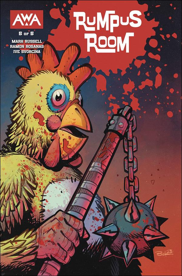 Rumpus Room issue 5-B Brett Parson Cover