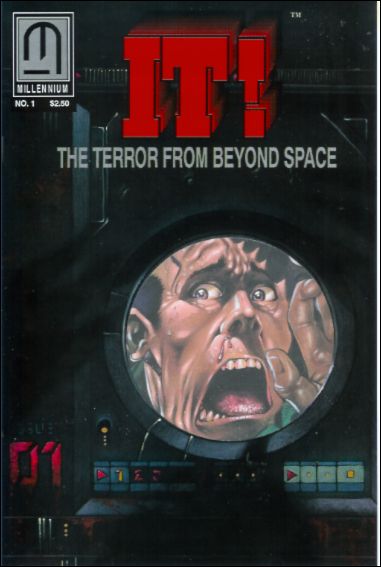 It! The Terror from Beyond Space (1992) issue 1 Die-cut Cover
