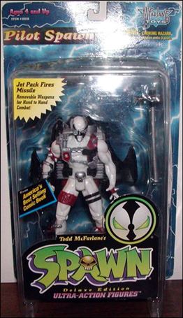 Spawn (Series  2) figure 6-B Pilot Spawn (Repaint)