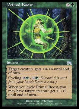 Magic the Gathering: Onslaught (Base Set) card 277 Primal Boost