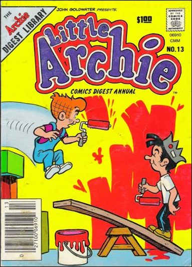 Little Archie Comics Digest Magazine issue 13 Digest Sized
