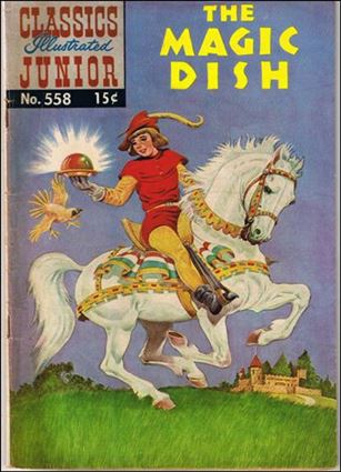 Classics Illustrated Junior issue 558 Contains Coming Next Ad
