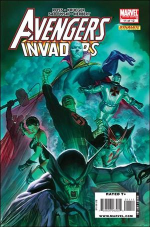 Avengers/Invaders issue 11 Alex Ross Standard Cover