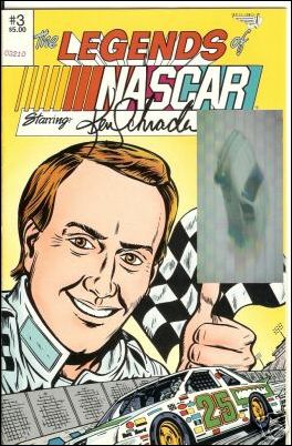 Legends of Nascar issue 3-B Hologram Cover