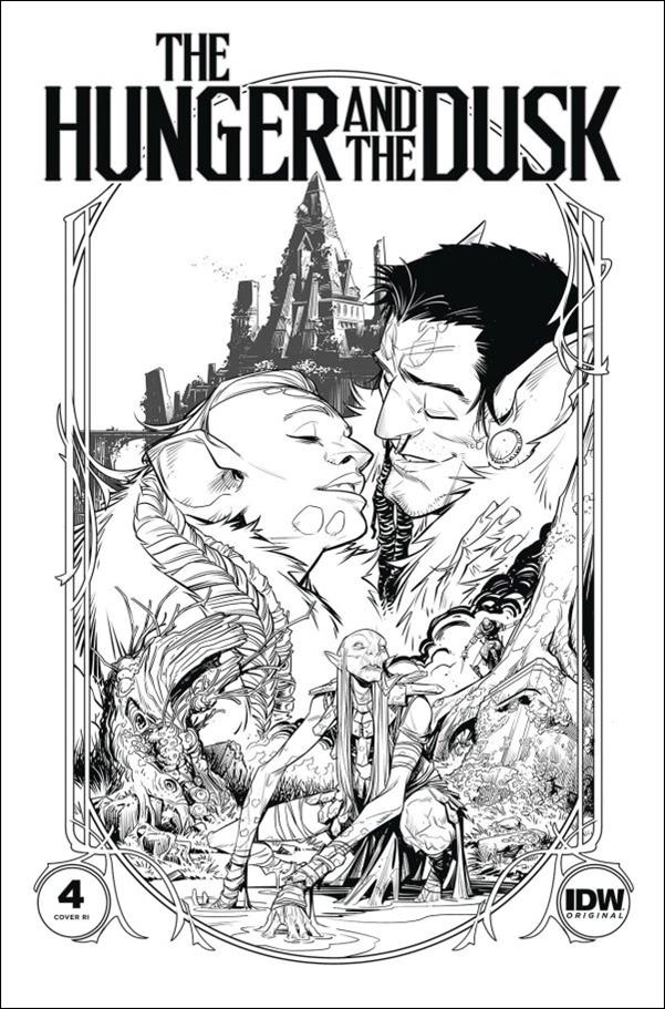 Hunger and the Dusk issue 4-E Christian Wildgoose 1:25 B&W Cover