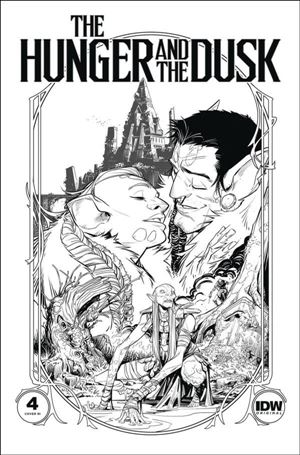 Hunger and the Dusk issue 4-E Christian Wildgoose 1:25 B&W Cover