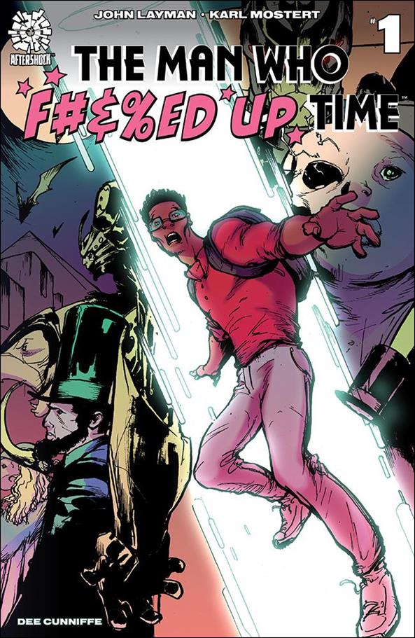 Man Who F#&%ed Up Time issue 1-B Larry Stroman 1:10 Cover