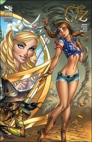 Grimm Fairy Tales Presents Oz issue 1 J. Scott Campbell Wraparound Cover