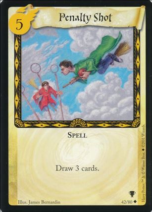 Harry Potter: Quidditch Cup (Base Set) card 42 Penalty Shot