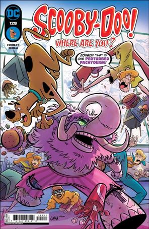 Scooby-Doo, Where Are You? (2010) issue 129 Valerio Chiola Cover