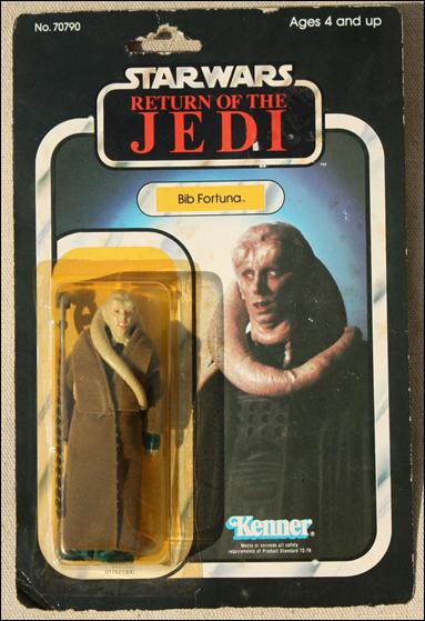 Star Wars 3 3/4" Basic Action Figures (Vintage) figure 54 Bib Fortuna (RotJ 65 Back)