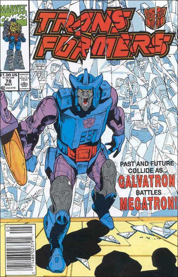 Transformers (1984) issue 78-B Newsstand Cover