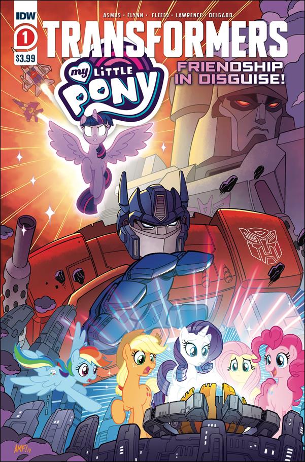My Little Pony/Transformers issue 1-D Tony Fleecs Cover (2nd Printing)