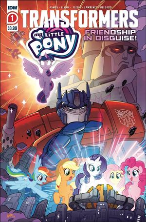 My Little Pony/Transformers issue 1-D Tony Fleecs Cover (2nd Printing)