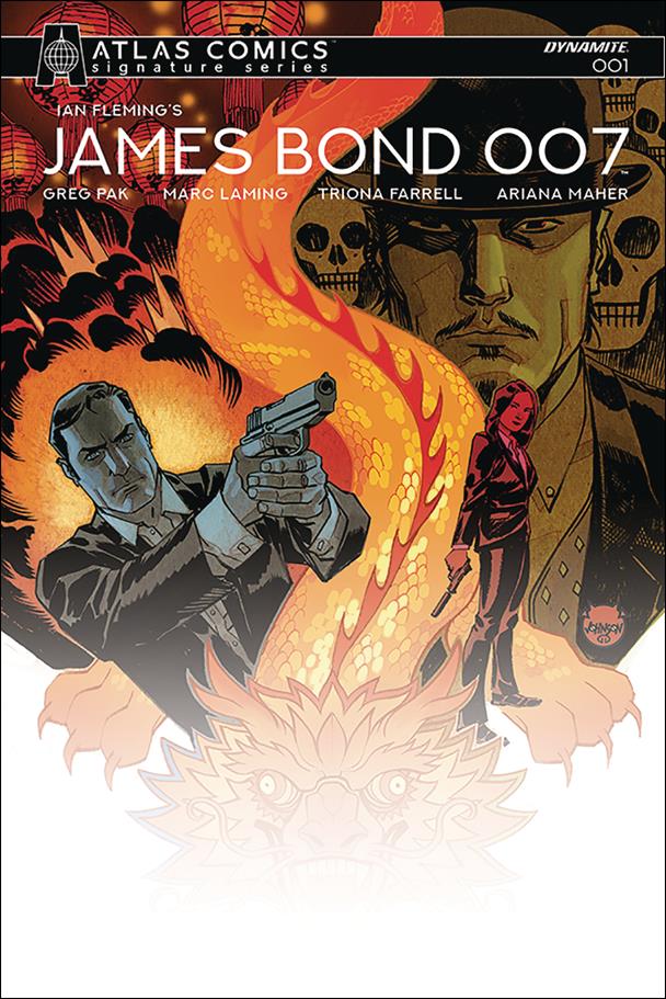 James Bond 007 issue 1-K Greg Pak Atlas Signature Series Cover