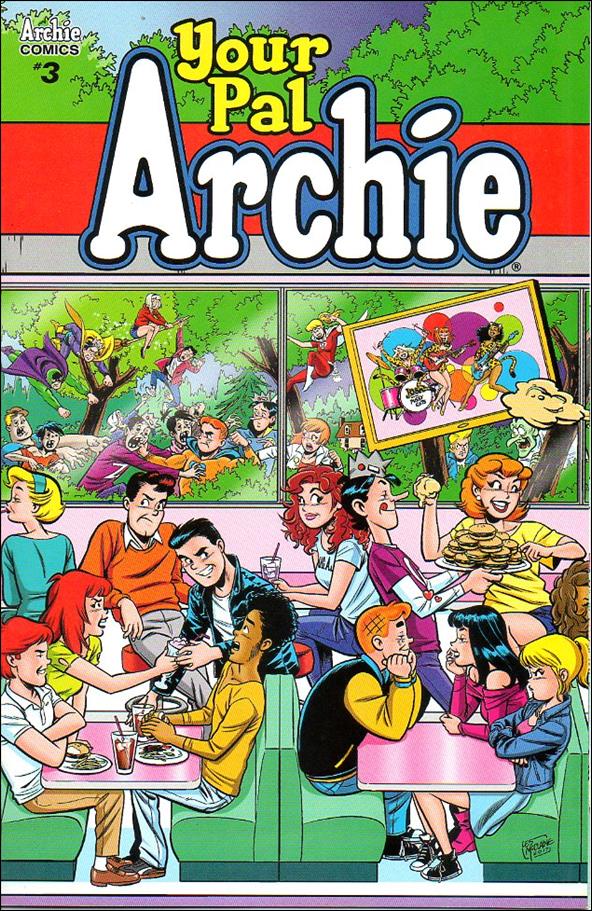 Your Pal Archie issue 3-B Les McClaine Cover
