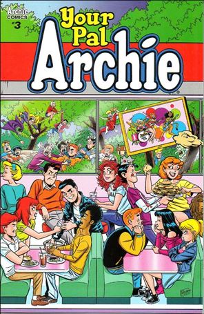Your Pal Archie issue 3-B Les McClaine Cover