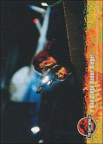Lost World: Jurassic Park (Base Set) card 36 San Diego Under Siege!