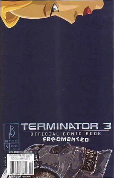 Terminator 3: Before The Rise: Official Comic Book 5-A by Beckett Comics