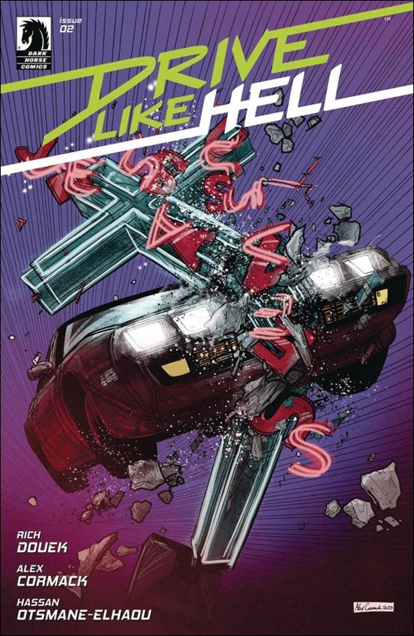 Drive Like Hell issue 2 Alex Cormack Cover
