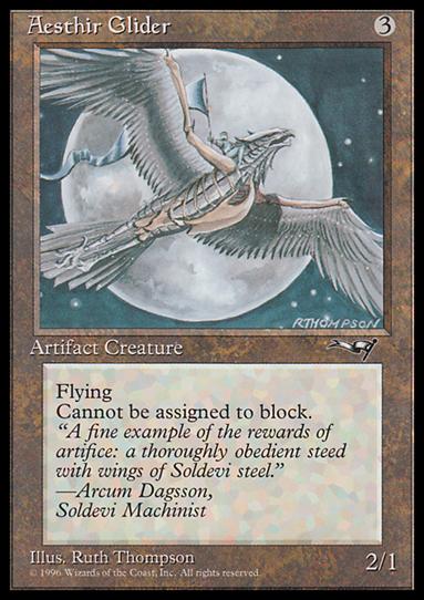 Magic the Gathering: Alliances (Base Set) card 116-B Aesthir Glider