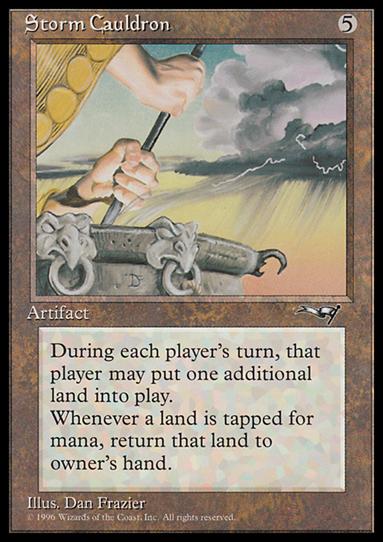 Magic the Gathering: Alliances (Base Set) card 134 Storm Cauldron