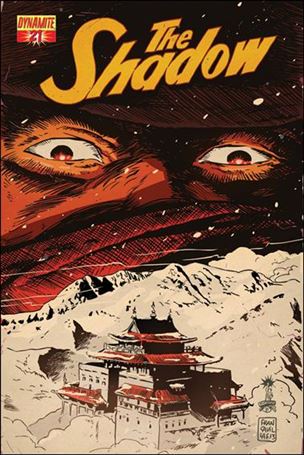 Shadow (2012) issue 21-C Francesco Francavilla Cover