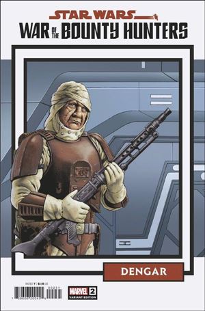 Star Wars: War of the Bounty Hunters issue 2-D John Cassaday 1:25 Trading Card Cover
