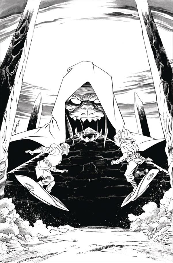 Thundercats (2024) issue 7-M Declan Shalvey Line Art 1:15 Virgin Cardst. Cover
