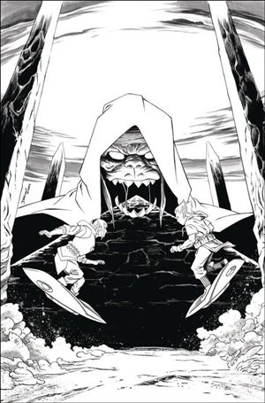 Thundercats (2024) issue 7-M Declan Shalvey Line Art 1:15 Virgin Cardst. Cover